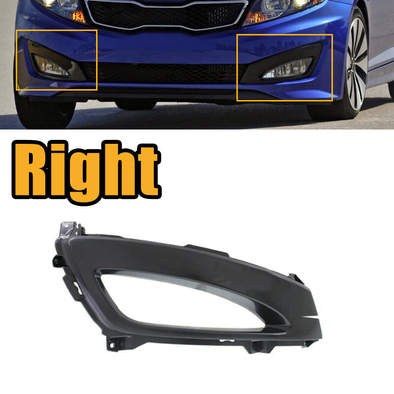 Right Front Fog Lamp Cover Fog Lamp Frame Trim for Kia K5 Optima 2011-2013
