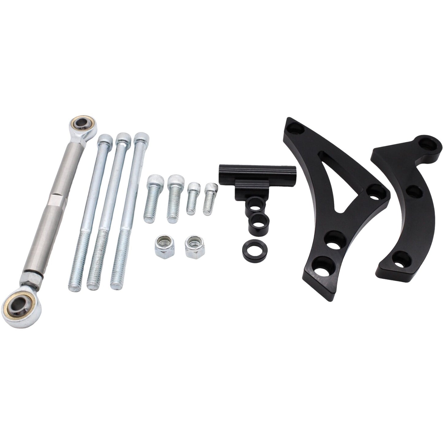 1x Black Small Block Alternator Bracket for Chrysler 318 340 360 SCR for Dodge