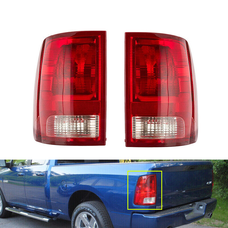 Pair Rear Tail Lamp Turn Signal Warning Light Fog Lamp for Dodge for Ram 2009-2018
