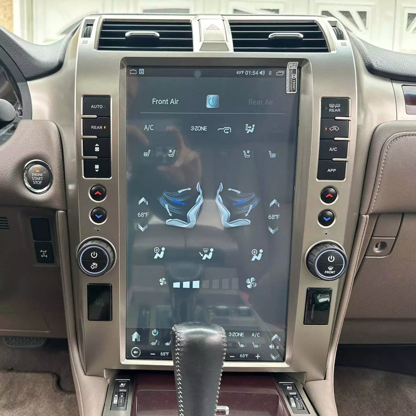 15.6 Android 13.0 Navigation Car GPS Stereo Radio Carplay for Lexus GX400 GX460