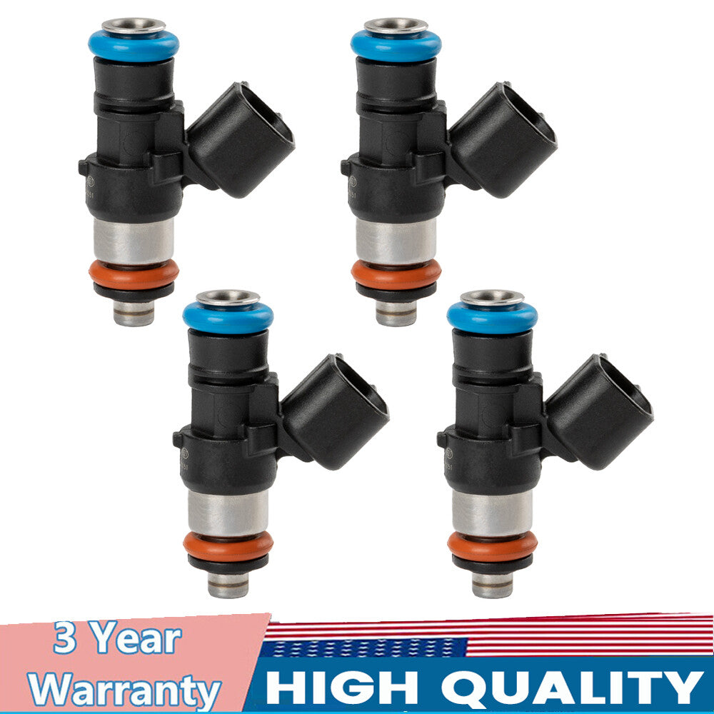 4x 650cc Retrofit Fuel Injector 0280158051 for Camaro for Corvette for Pontiac G8 LS3 LS7