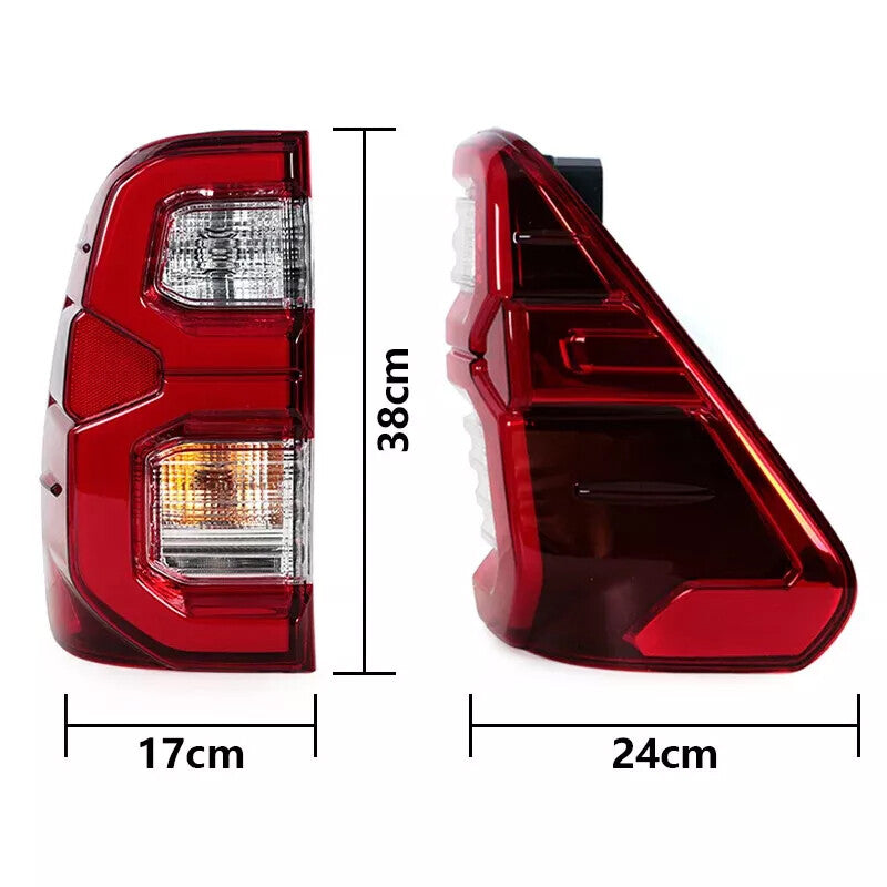 Left Tail Lamp LED for Toyota Hilux Revo Rocco SR5 Pickup 2020 2021