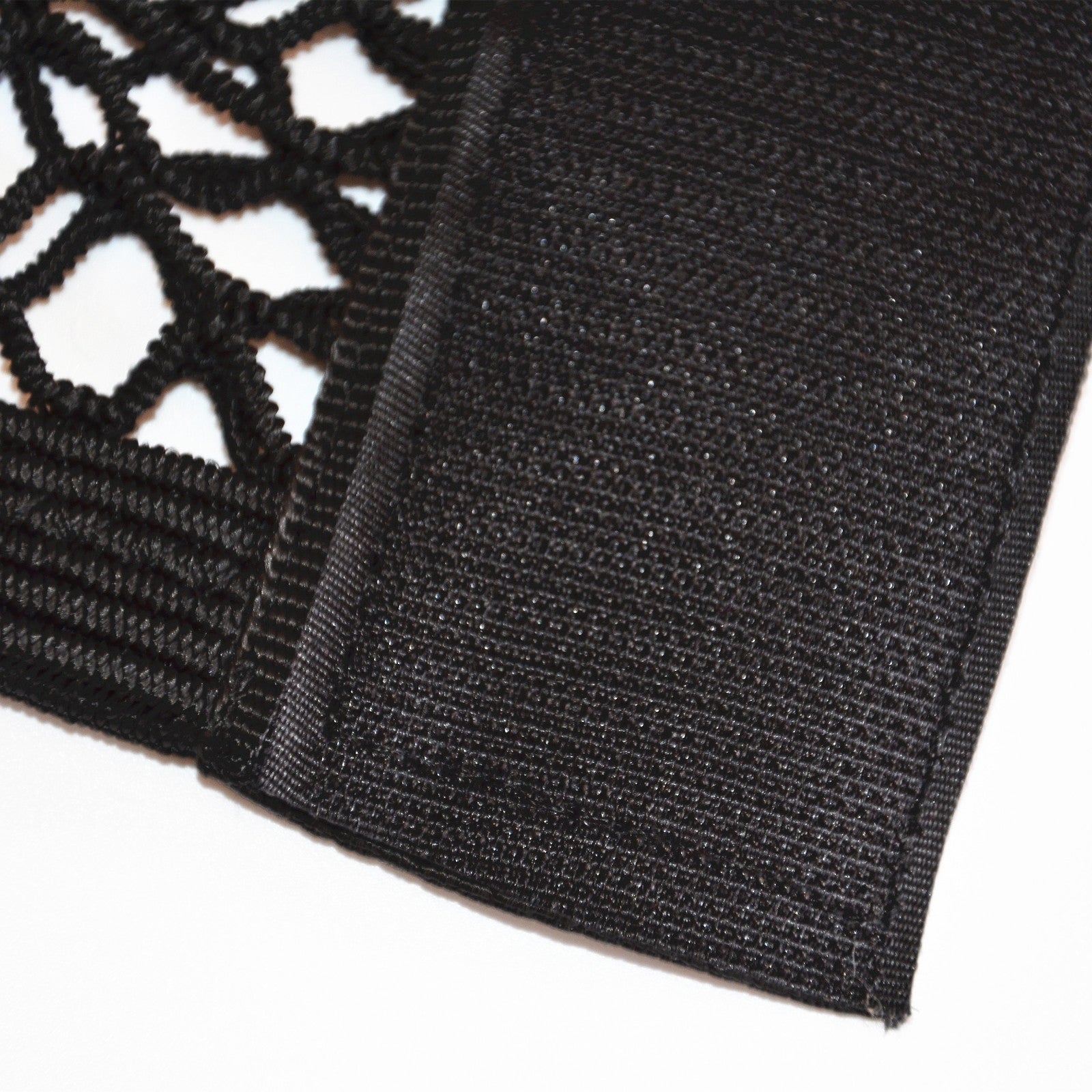 Car Truck for Seat Rear Black Nylon Pocket Cargo Trunk Storage Net Bag Tape