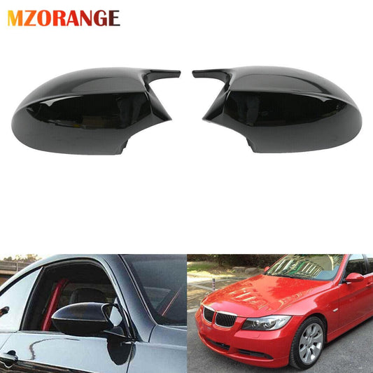 F¨¹r for BMW E90 2006-2008 Spiegelkappen Spiegel Geh?use Gl?nz Schwarz 51167135098