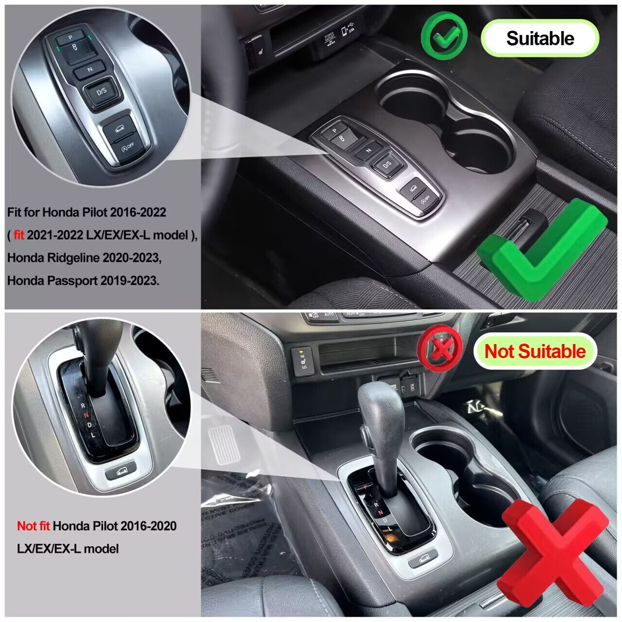 Black interior armrest box privacy storage box for Toyota Tundra 2022-2023 USA