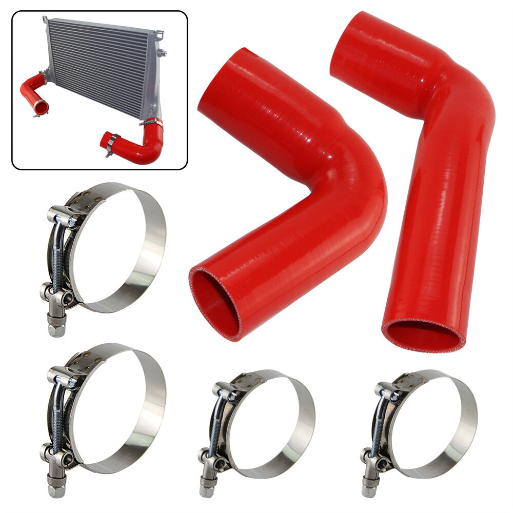 Silicone Hose Intercooler Pipe for VW for Golf R MK8 GTI VAG EA888 Gen.4 Red
