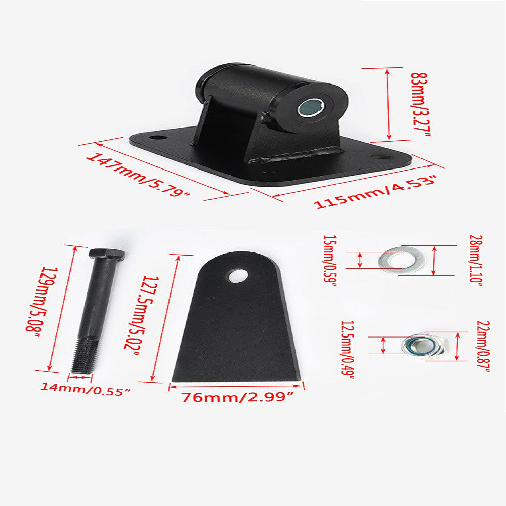 Engine Motor Mounts Conversion Swap Universal for LS Series LS1 LS2 LS3 LS6 LS7