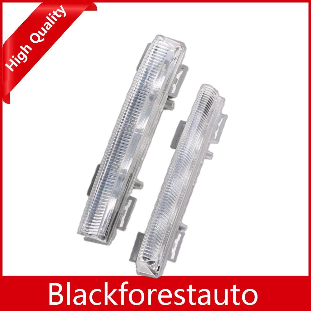 2X Left+Right DRL Fog Light for Mercedes-Benz C E SLK Class W204 S204 W212 R172
