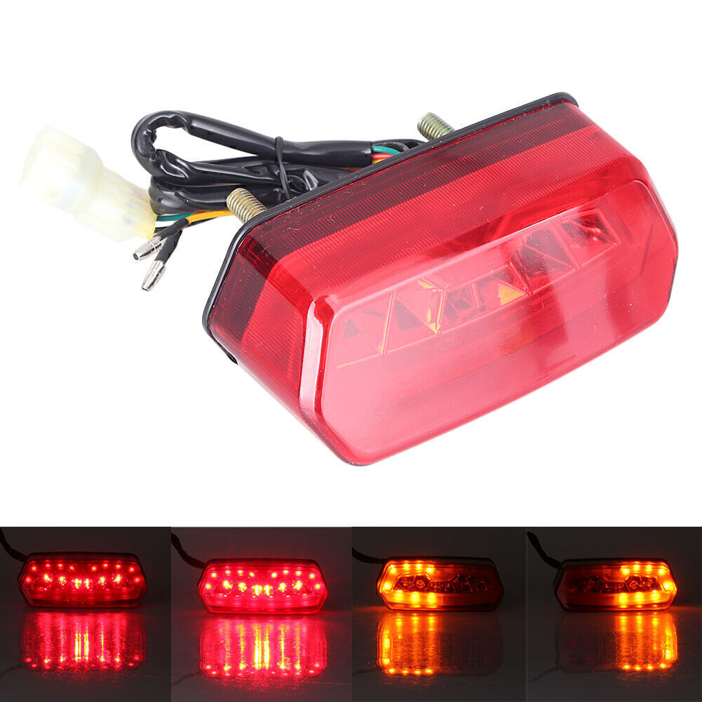 1¡Á12V DC LED Rear Tail Light Signal Light Fit Universal Motorcycle Red light