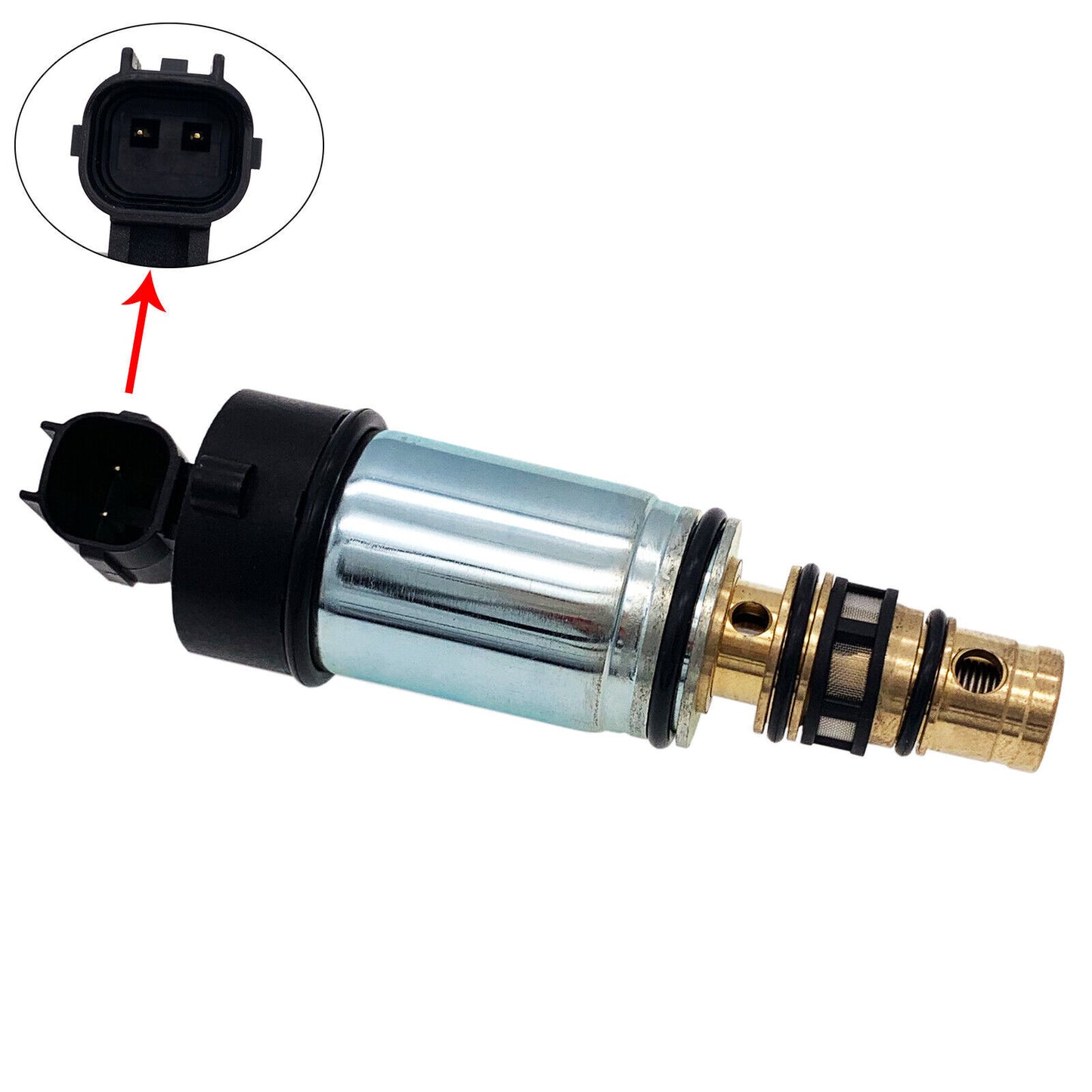Suitable for Nissan Sentra 1.8L PXC14 air conditioning compressor control solenoid valve (models 13-19).