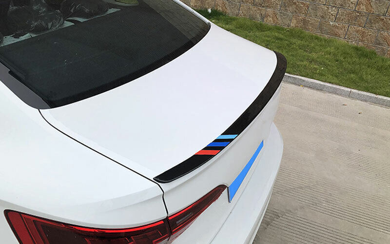 1PCS 19-23 for Volkswagen for Jetta Mk7 ABS Black Rear Boot Spoiler Wing Flap