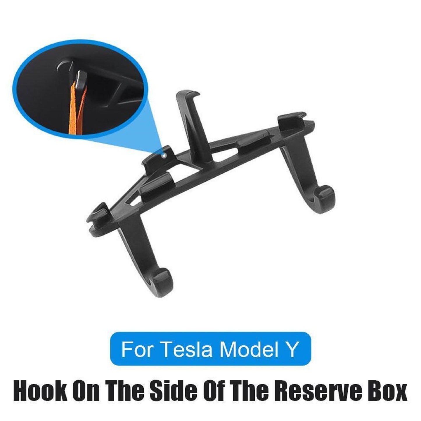 Car Rear Trunk Hook Grocery Bag Holders Accessories for Model Y 2021-2023