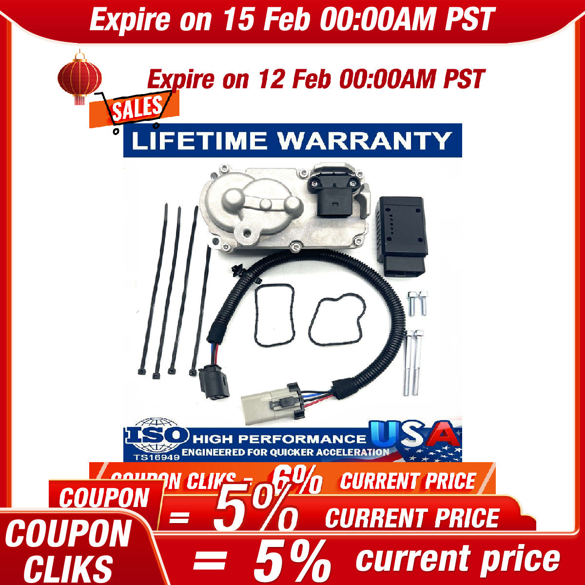 Fits 13-18 for Ram 2500 3500 6.7L Diesel HE300VG Turbo Actuator 68445522AA