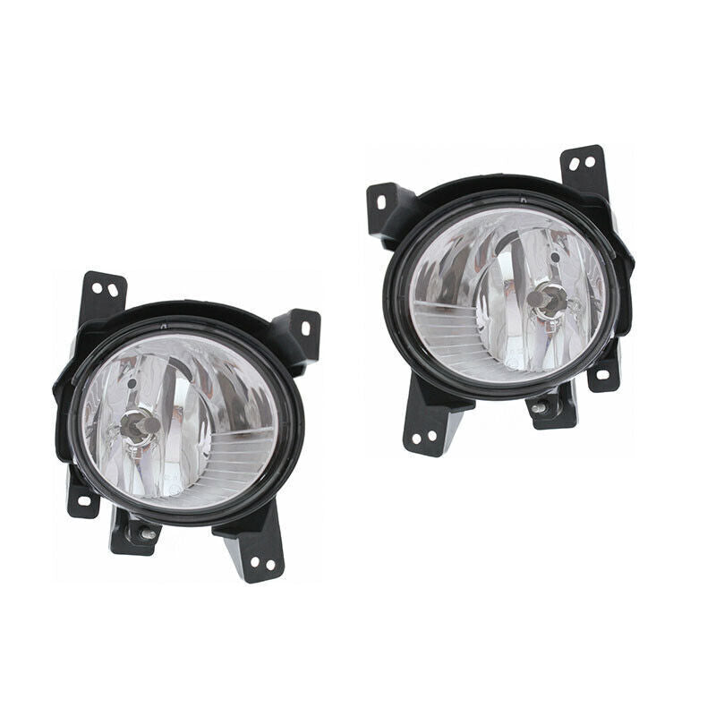 Front Fog lamp + protective cover belt conector 6pcs for Hyundai Santa Fe 10-12
