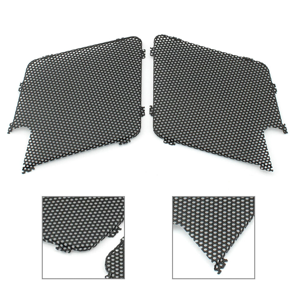 Front Speaker Cover Mesh Black for Honda GL1500 1988-2000