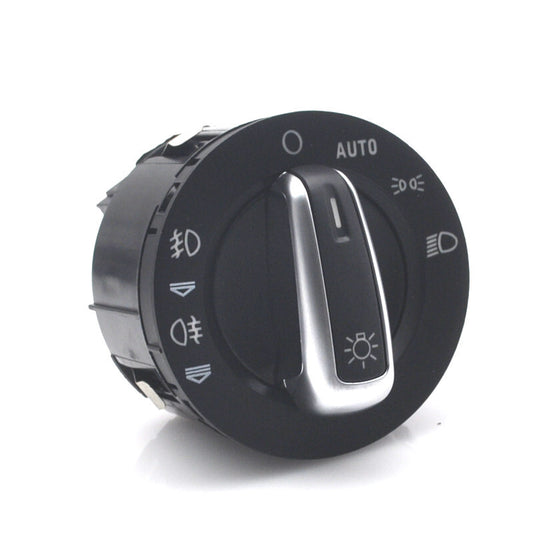 chrome Headlight Fog auto switch for Audi A6 C6 4F 2004-2011 q7 4L 2005-2013