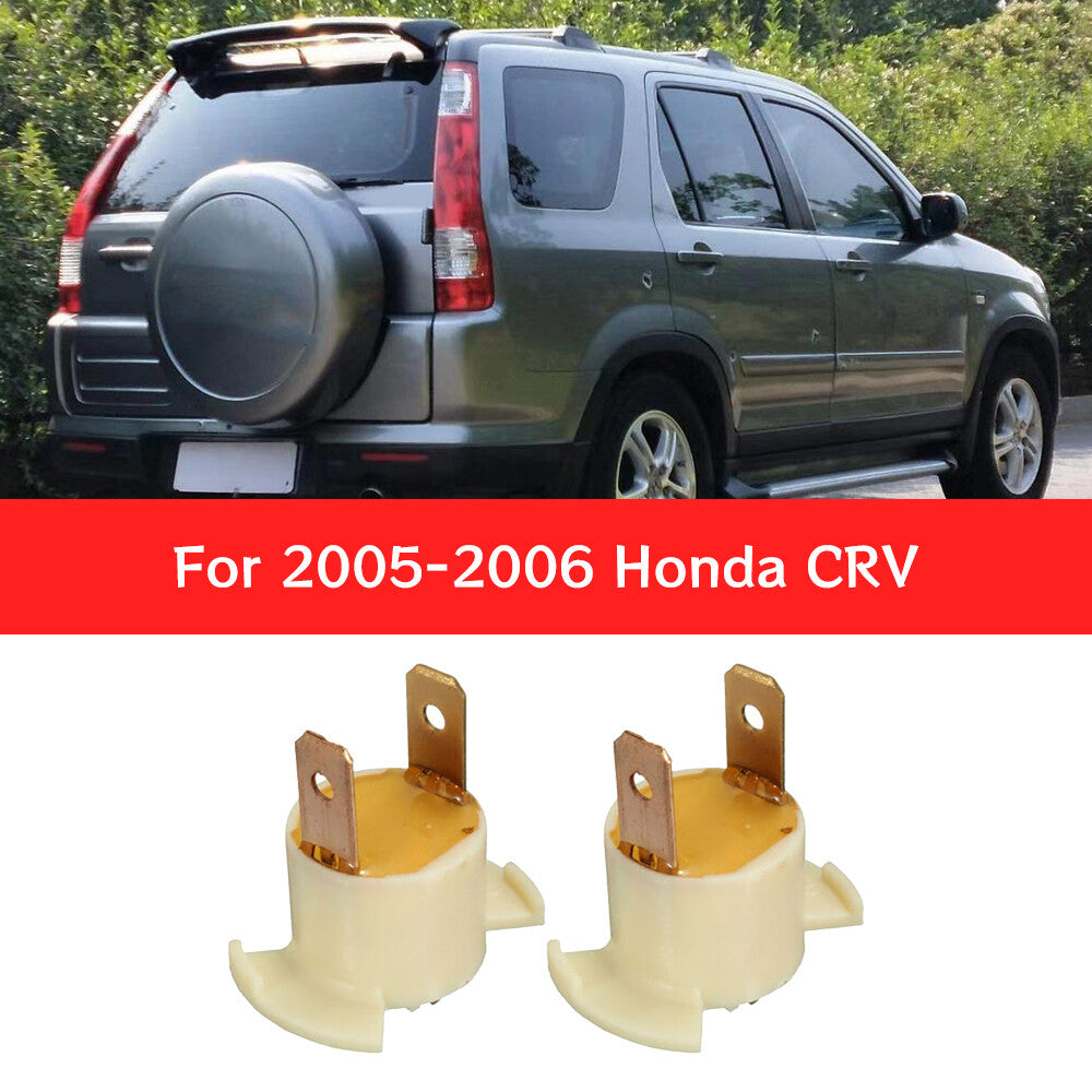 2Pcs Halogen Headlight Bulb Socket Holder For 05-06 for Honda CRV 33116-SD4-961