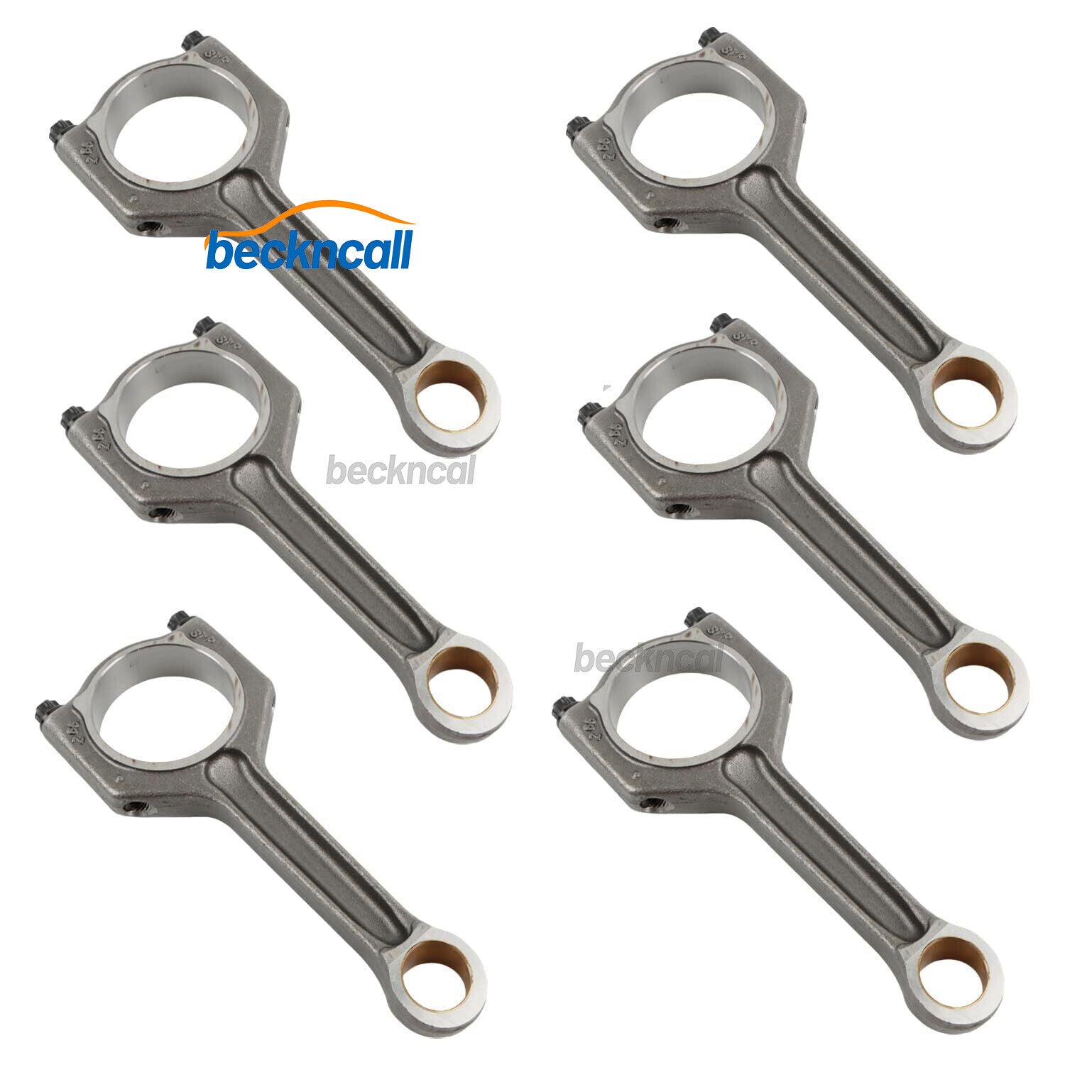 6pcs Connecting Rod for F30 F10 35i 40i M2 M3 3.0L Turbo L6 N55 S55 11247624615