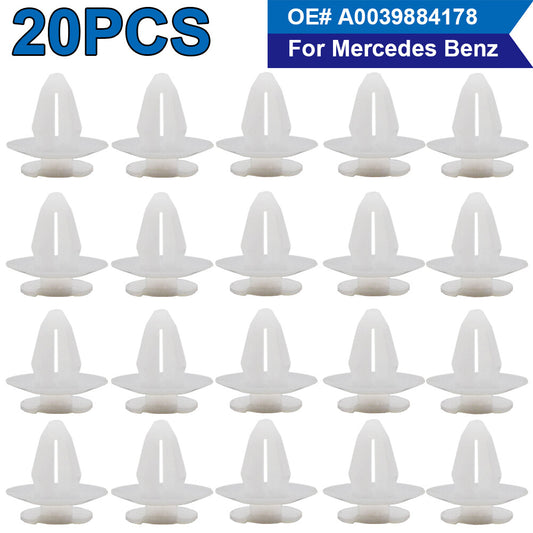 20x door trim mounting clips for Mercedes W108/W109/W123 W124 W202 W208