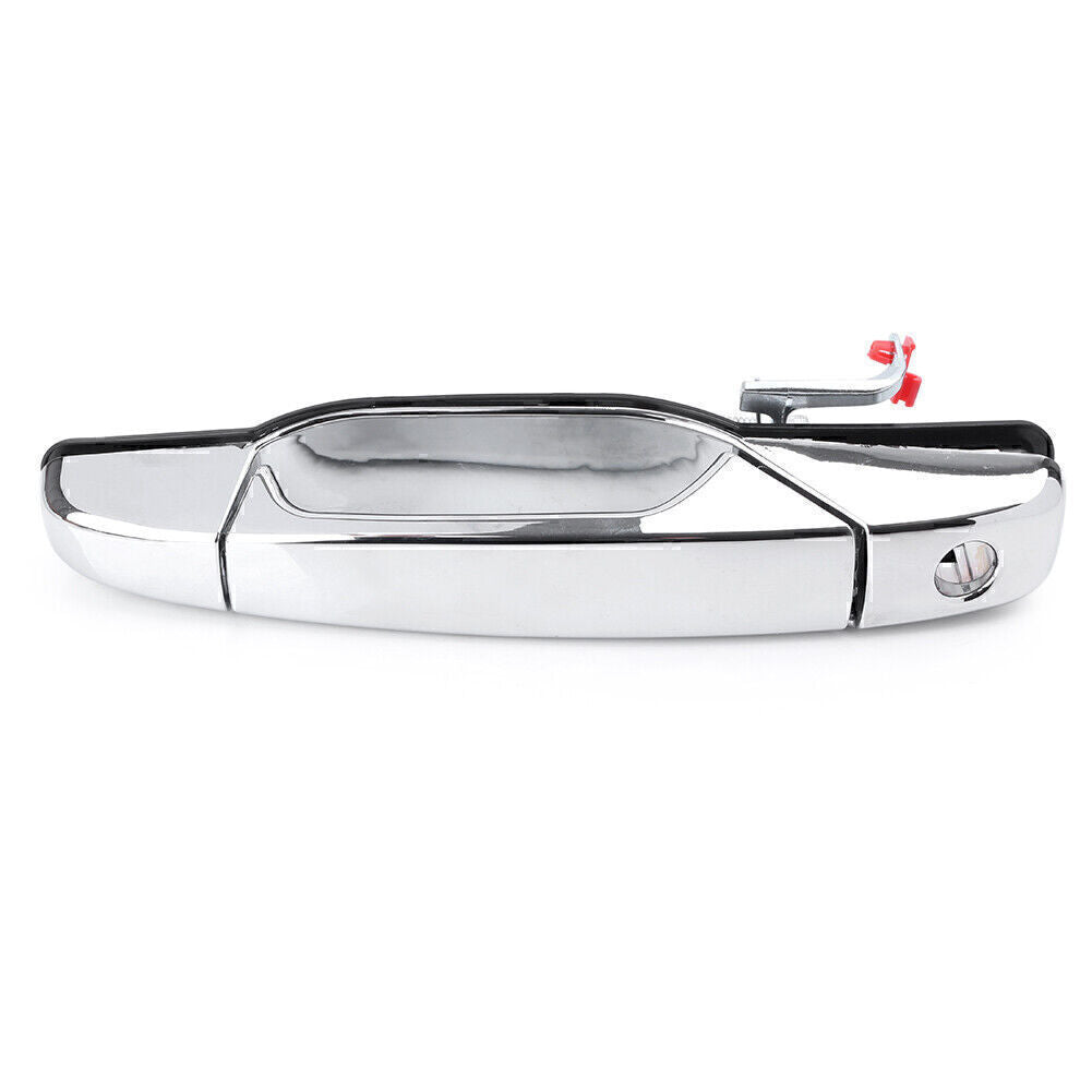 for Chevy for GMC Silverado 2007-2013 Front Driver Exterior Door Handle Bar Chrome