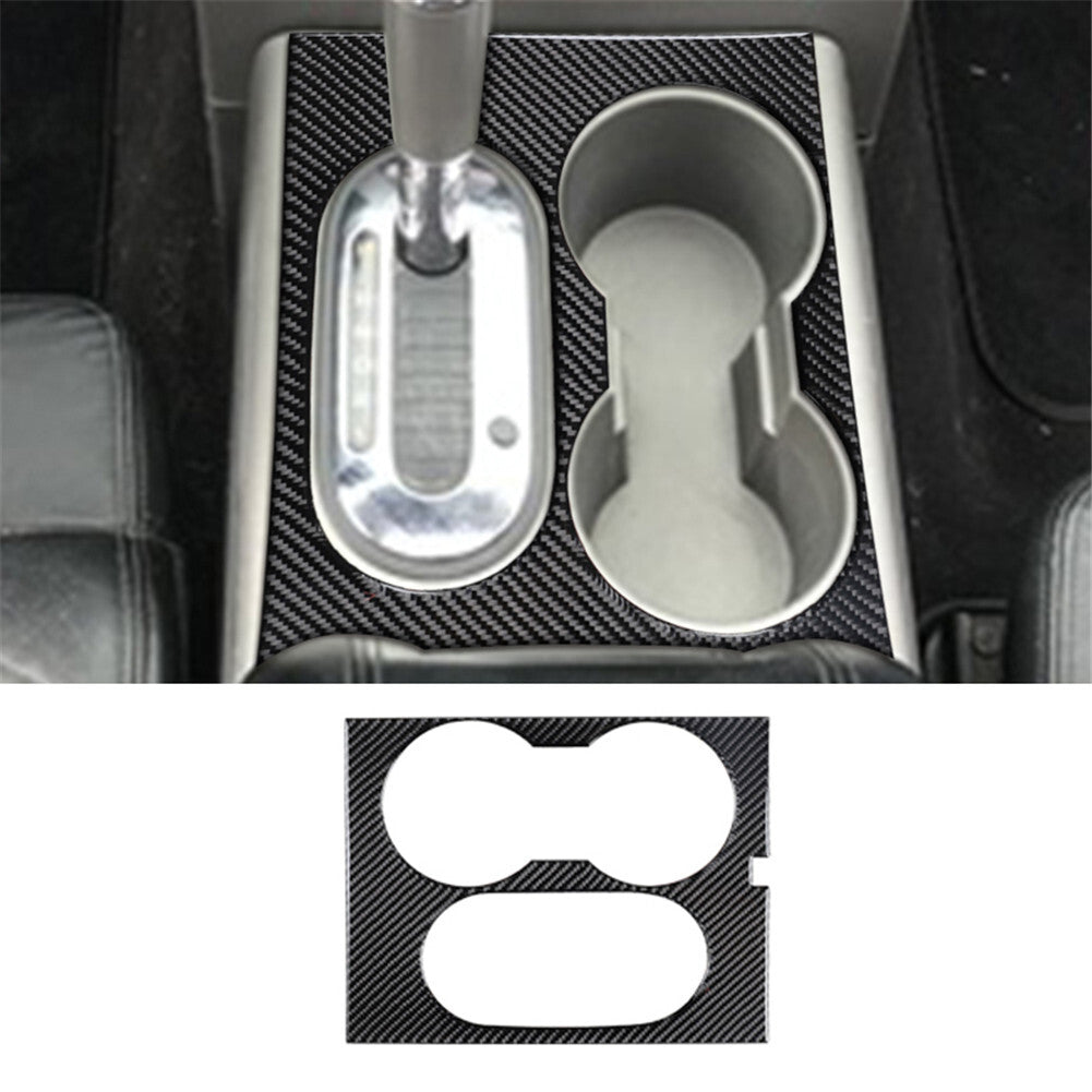Carbon Fiber Interior Console Gear Shift Cover Trim for Ford F-150 FX4 2004-2008