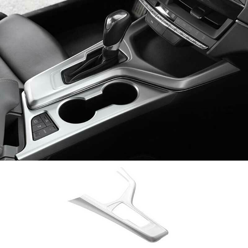 for Cadillac CT4 2020-2024 Matt Silver Inner Console Gear Shift Frame Cover Trim