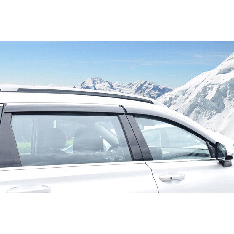 for Hyundai Santa Fe 2019-2022 Window Visor Vent Sun Shade Rain Guard Door Visor