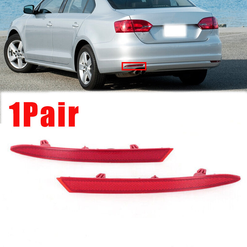 1 Pair for Volkswagen for Jetta 2011-14 Rear Bumper reflector Light turn signal lamp