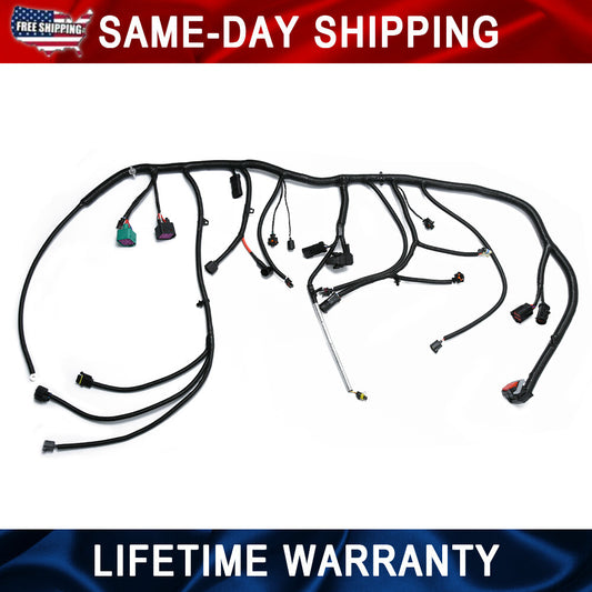 For 2005-2007 for Ford F-350 Super Duty Diesel 8 Cyl 6.0LAT/MT Engine Wiring Harness
