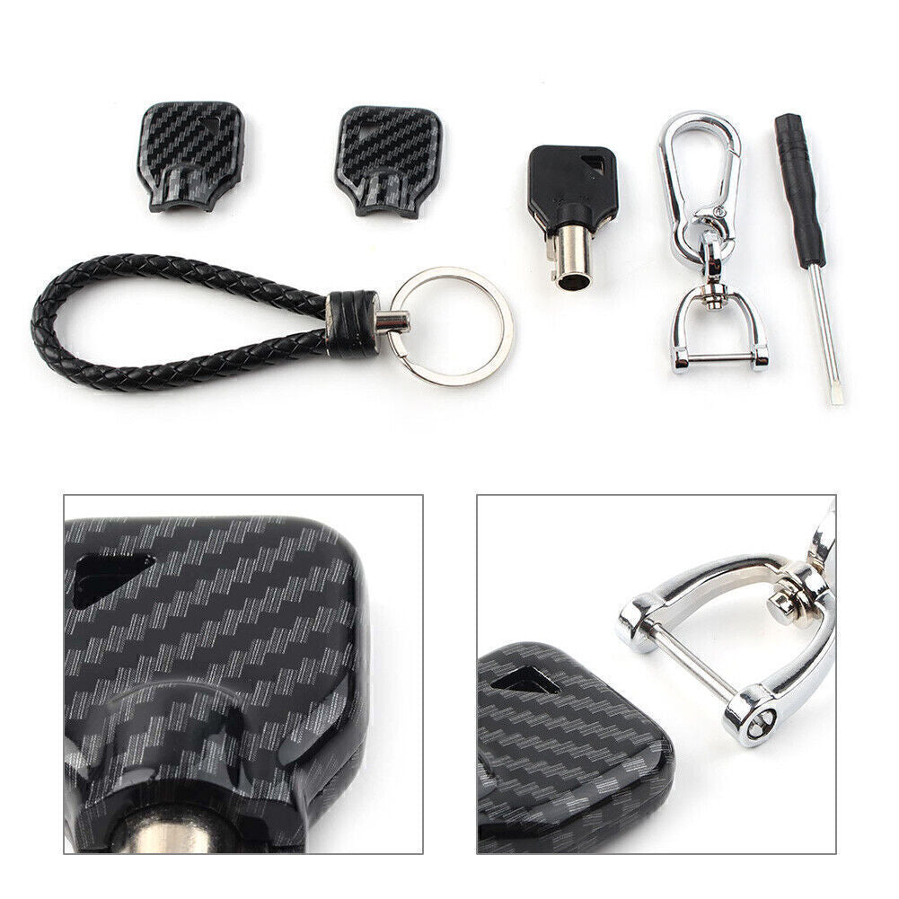 Uncut Blade Blank Key Embryo Fit for Harley Touring Street Glide Road Motorcycle