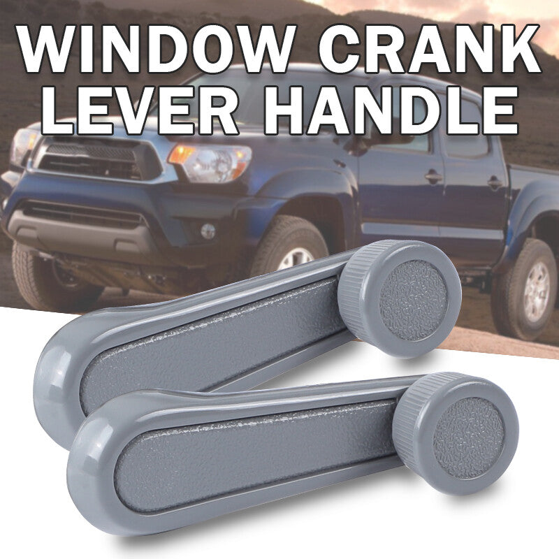 PAIR Window Crank Lever Handle Gray for Toyota Tacoma T100 Pickup for Corolla for Camry