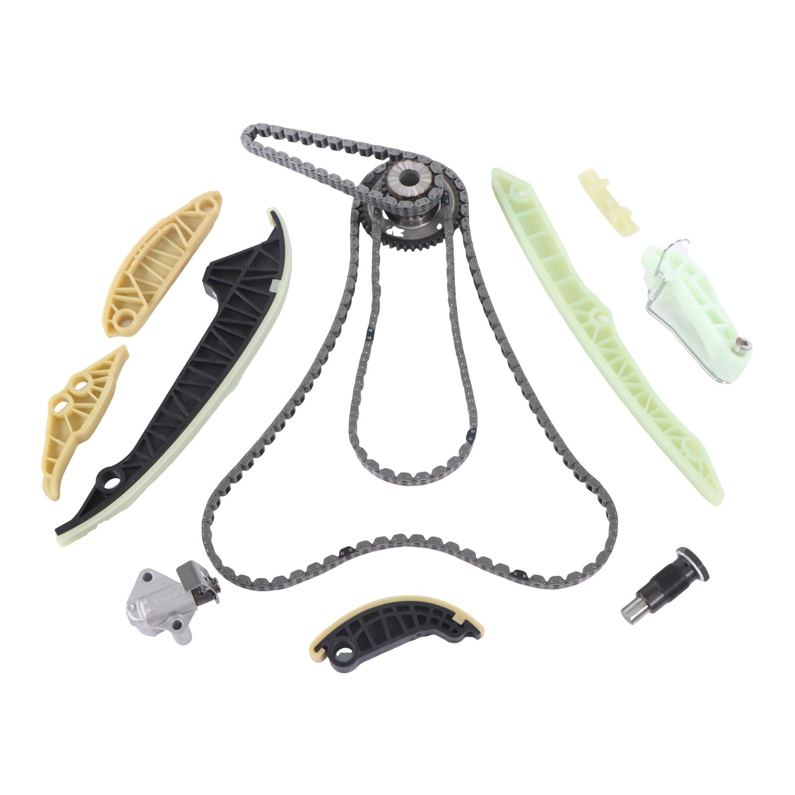 Engine Timing Chain Kit For 2008-2013 for Audi A3 for VW GTI for Jetta 2.0 L4 GAS DOHC