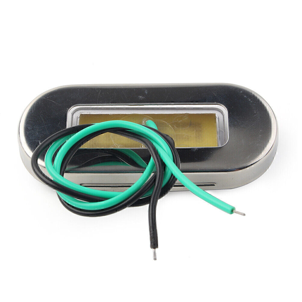 For Truck Trailer RV Boat 3528 SMD 12V Green LED Signal Light Lamp 1x