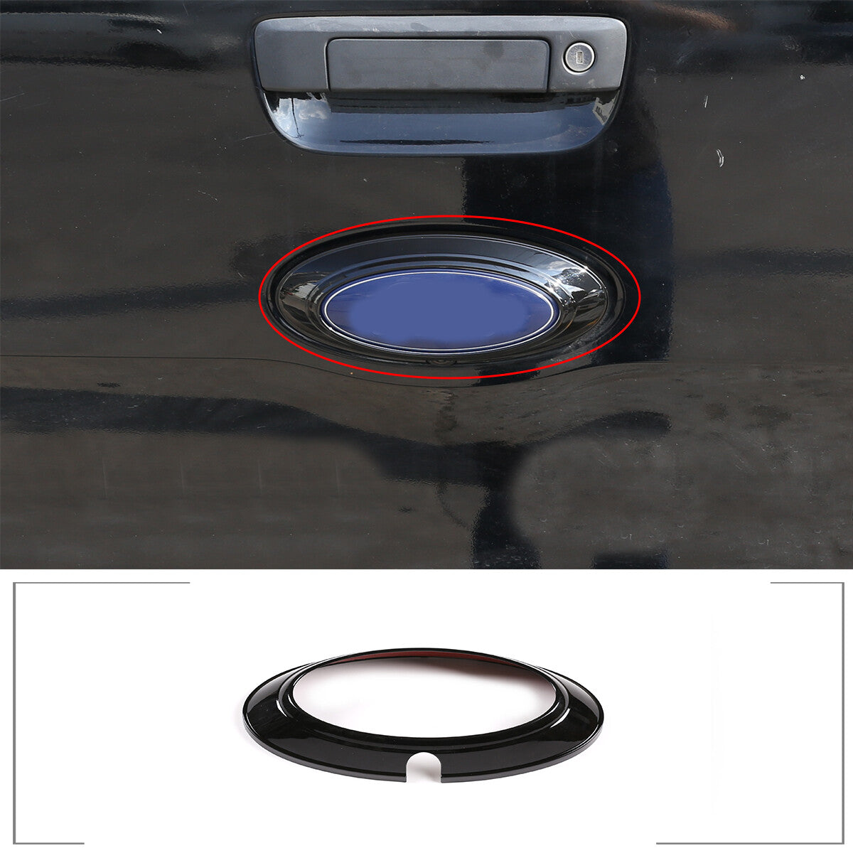 Chrome alloy internal roof microphone ring trim suitable for Hummer H2 H3 2003 - 2007
