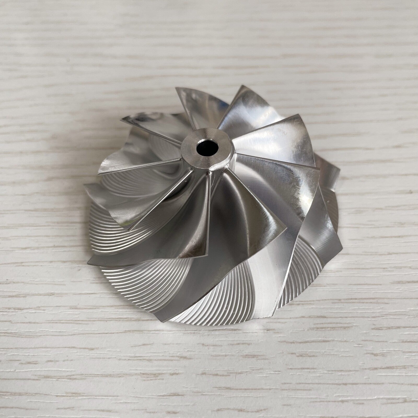 TD04HL Reverse 52.50/68.00 mm 9+0 Blade High-Performance Billet Compressor Wheel