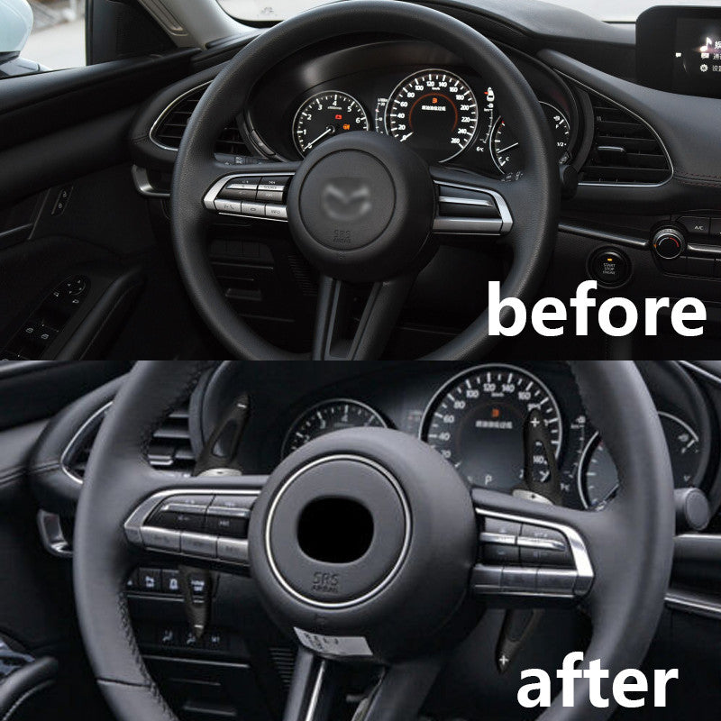 Carbon fiber style dashboard instrument panel frame cover suitable for 2021-2022 for Ford F150