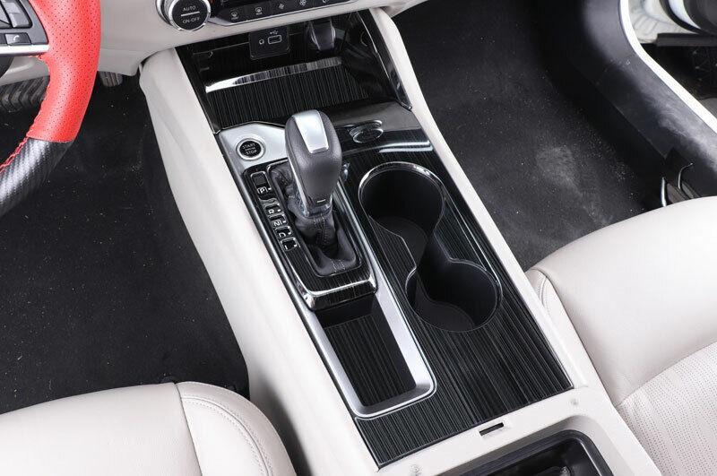 for Nissan Altima/Teana 19-2021 Black Titanium Central Console Gear Shift Panel