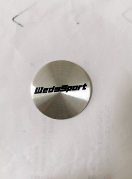 New 4x45mm silver wheel decals and rim stickers - WedsSport