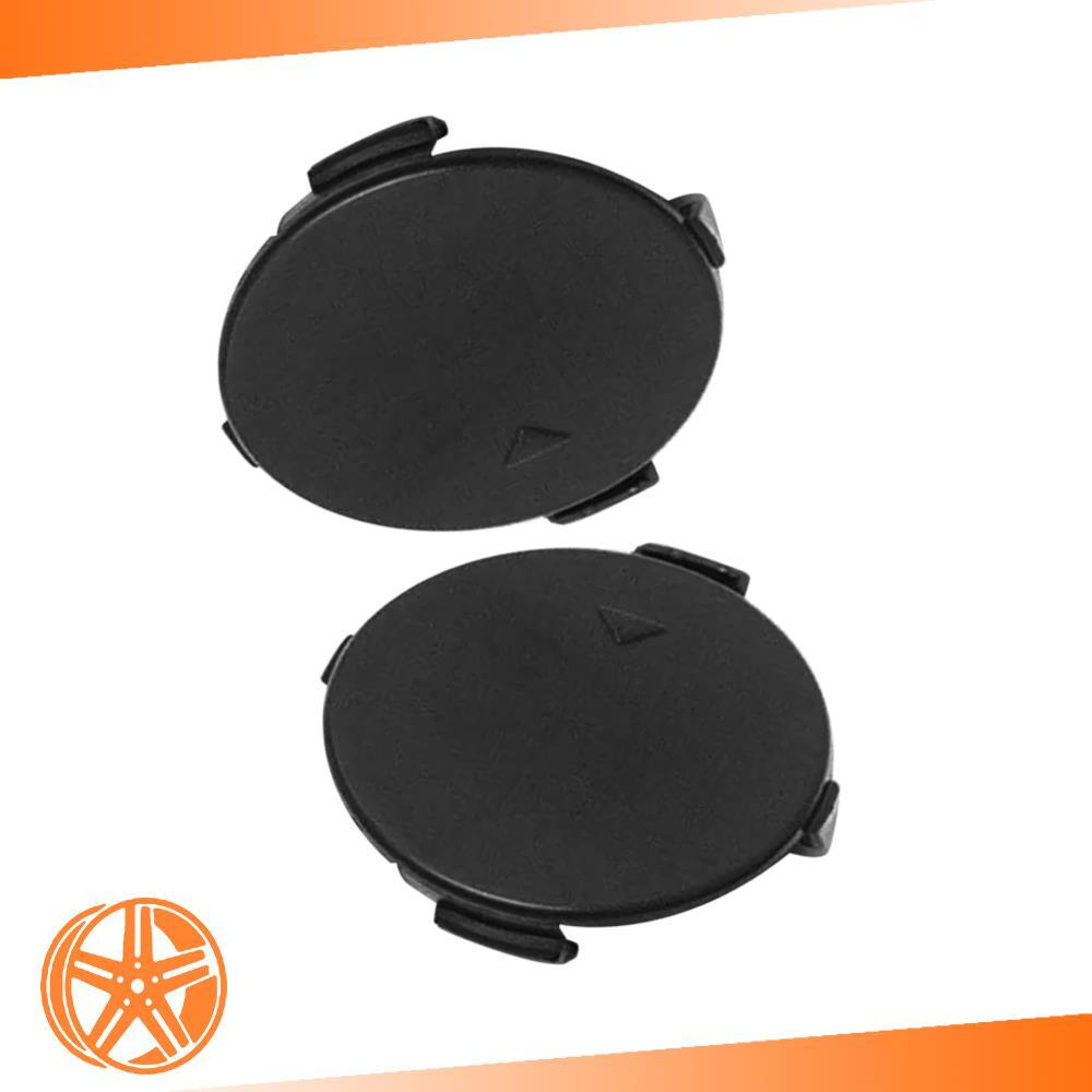 2X Rear Bumper Tow Hook Eye Cover Unpainted 51127206865 for X5 E70 2008-2013