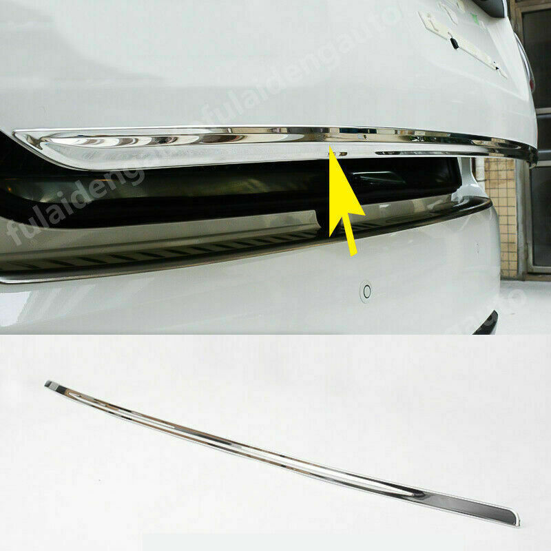 for Nissan Armada Patrol Y62 2017-2019 REAR TRUNK TAIL GATE DOOR LID STRIP TRIM