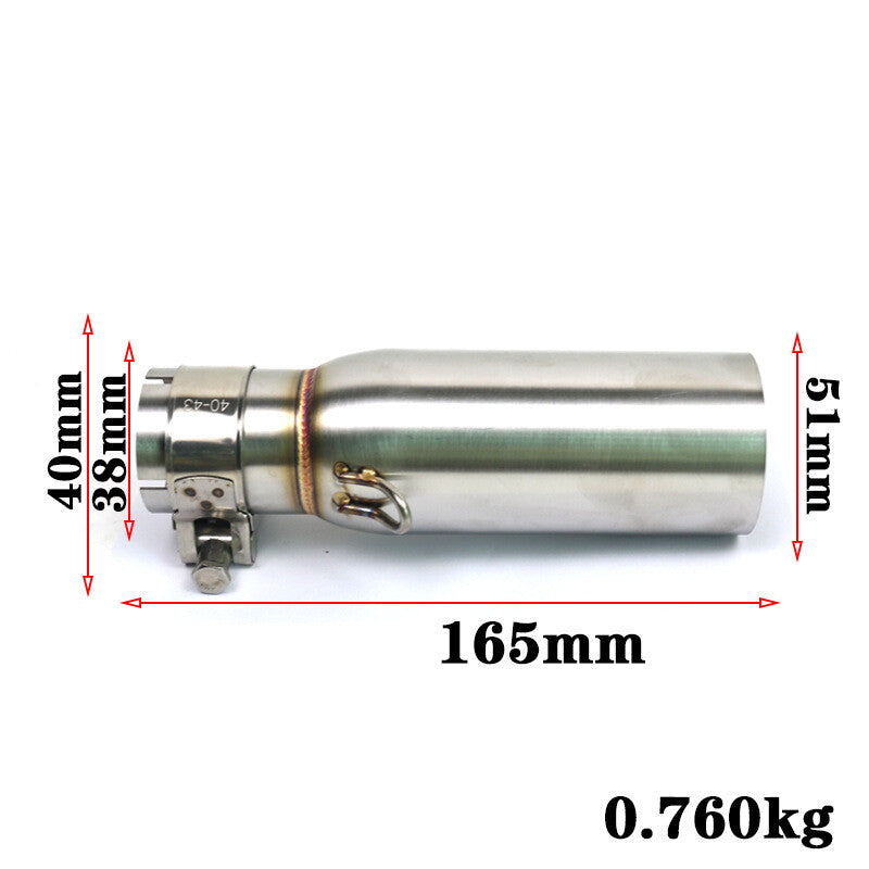 Motorcycle Pipe For S350 Kymco XCITING S350 DT X360 Exhaust Connected System