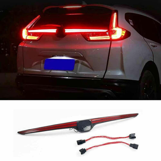 for Honda CR-V CRV 2017-2022 Black Rear Door Trunk LED Tail Light Brake Lamp Bar