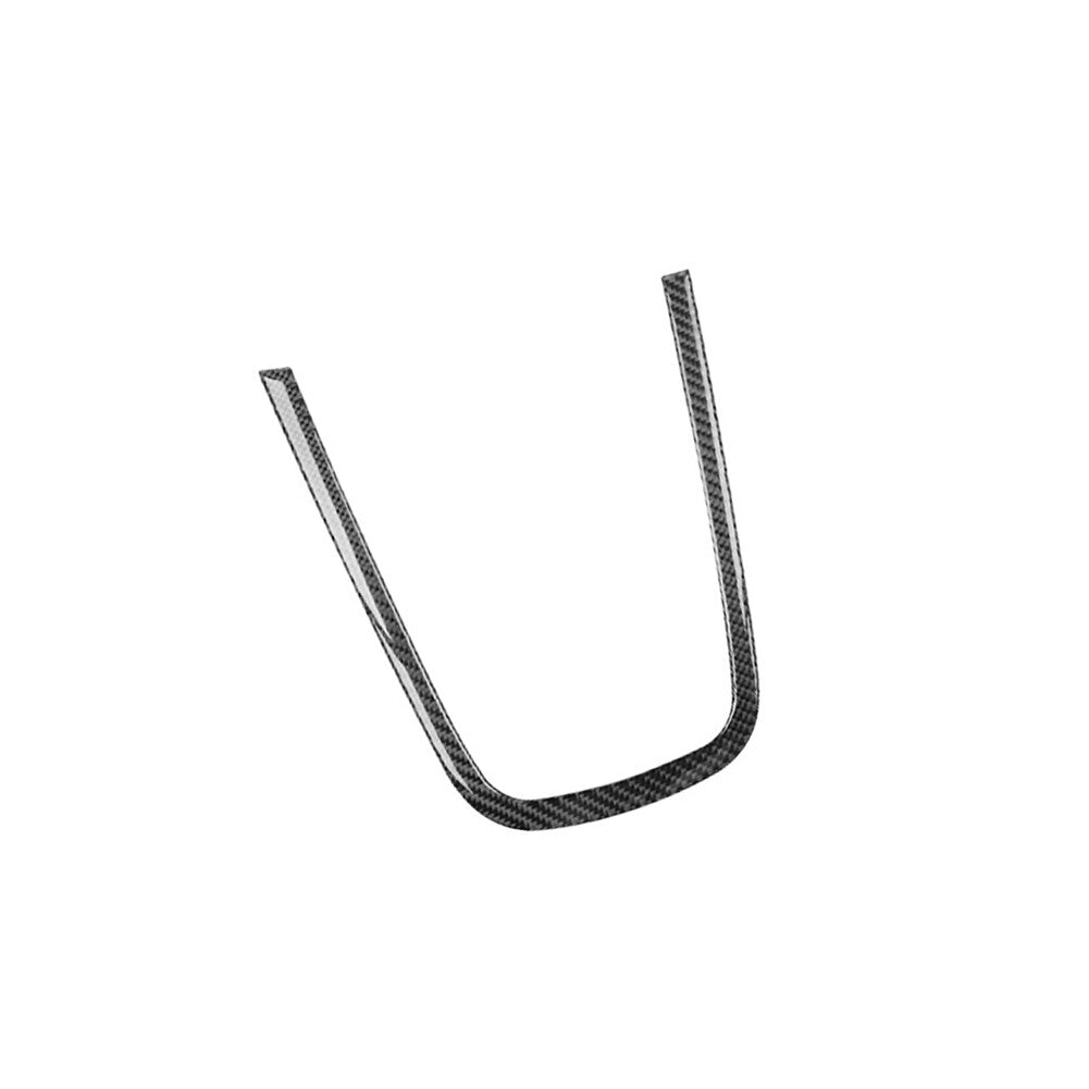 Carbon Fiber Gear Shift Outer Frame Trim for Volkswagen for Jetta Sedan 2011-2014