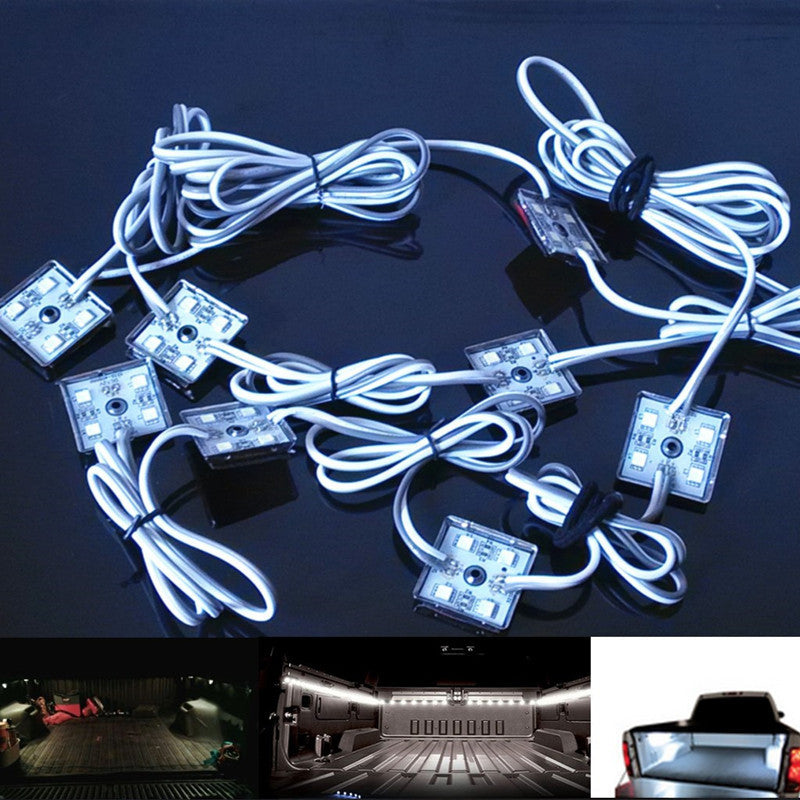 Pick-Up Truck Waterproof 32 White LED Lighting Light Kit Bed Rear Work Box Lamp
