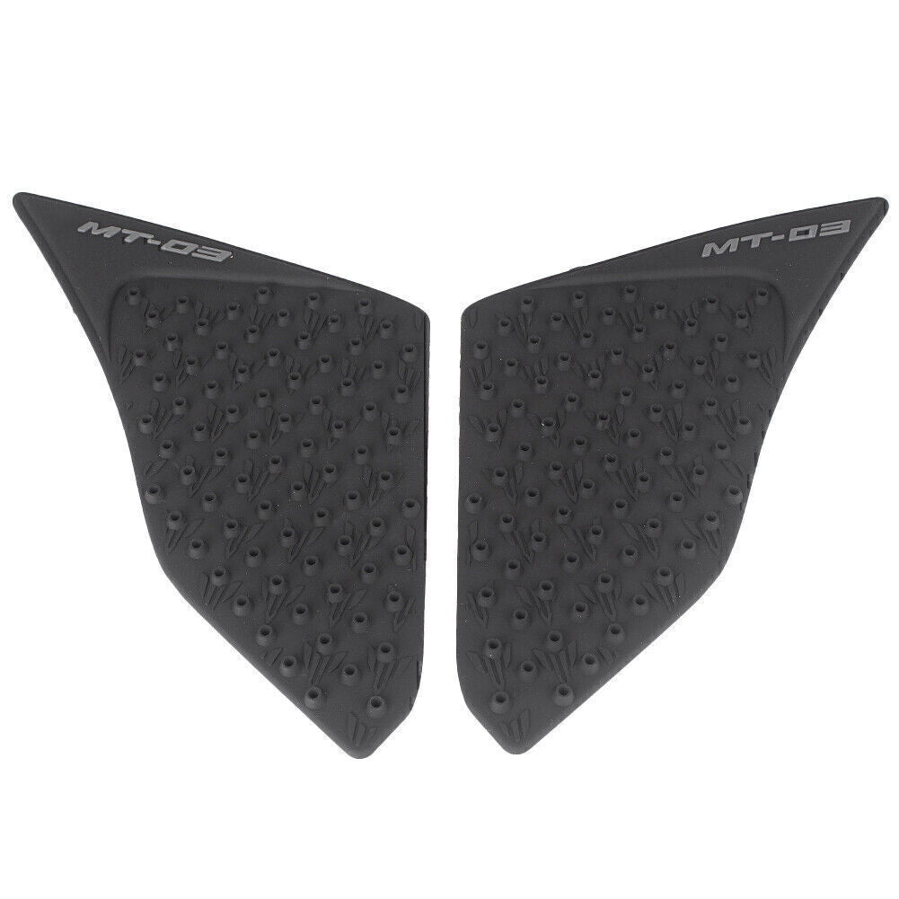 Black Tank Side Pad Traction Gas Knee Grip Stickers Fit for Yamaha MT-03 2015-20 16