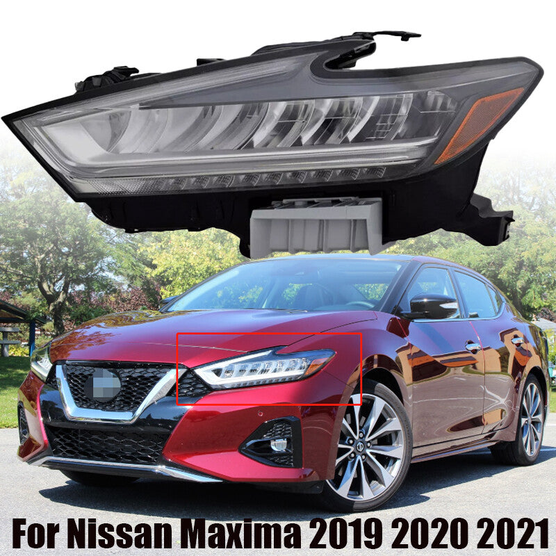 Left Driver Side for Nissan Maxima 2019 2020 2021 LED Headlight Assembly