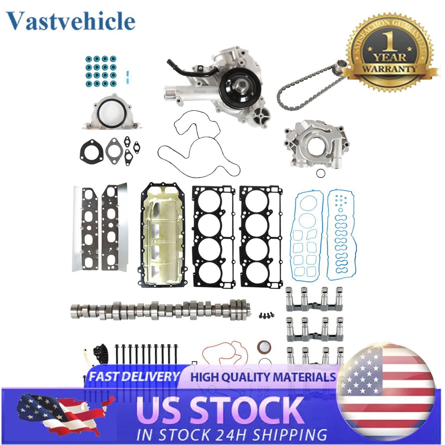 1 set MDS Lifter Camshaft kit for Ram 1500 5.7L hemi 2009-2019