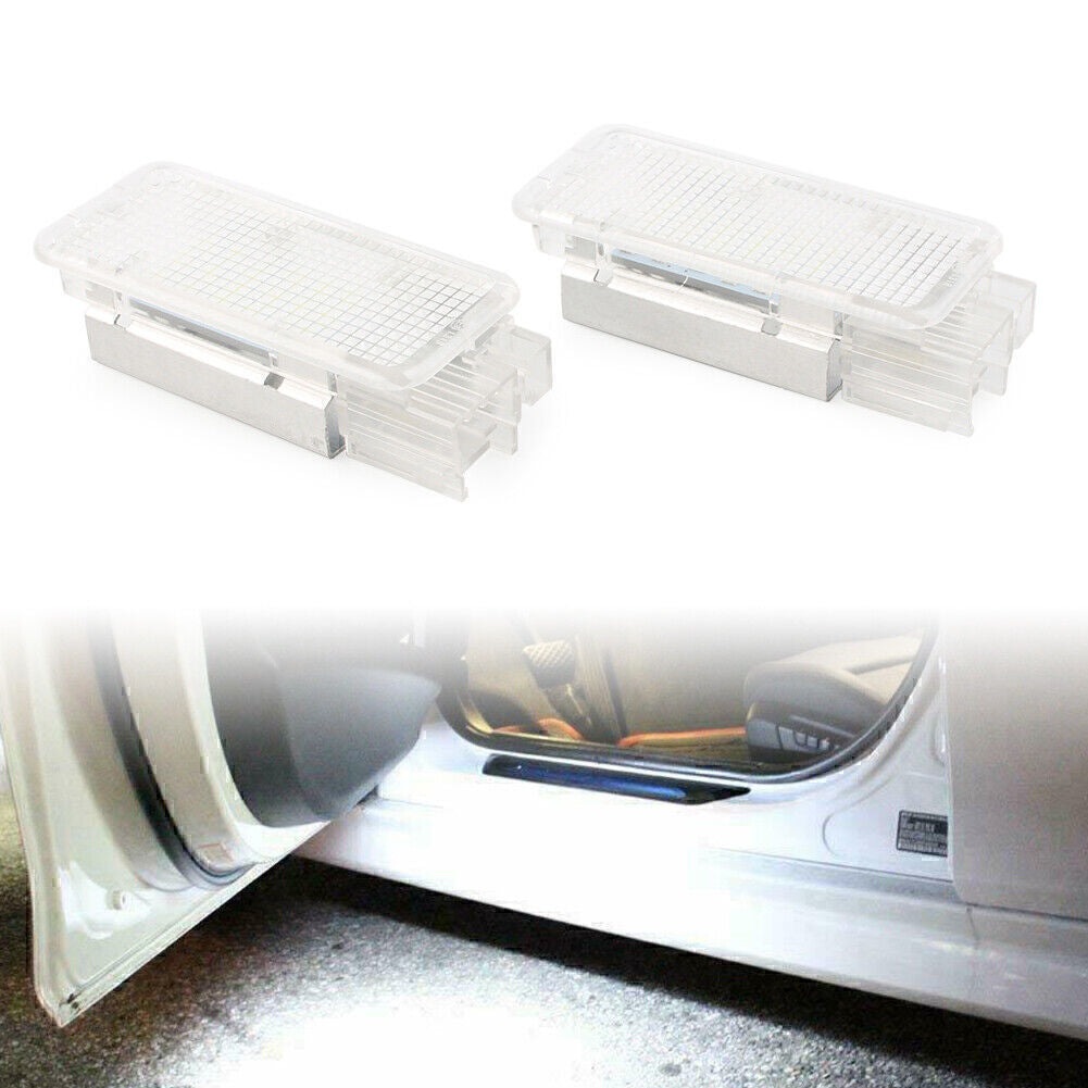 Courtesy Door Welcome Shadow Light for Peugeot 207 306 406 607 C2 C3 C4 C5 White