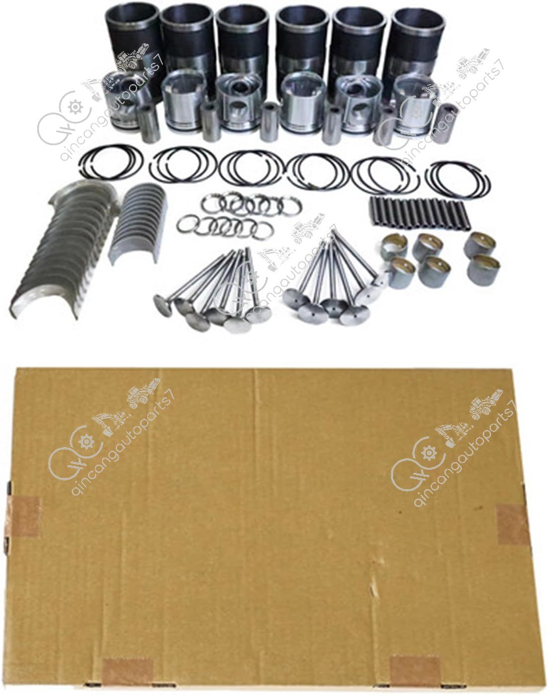 3406 3406B Engine Overhaul Rebuild Kit for Caterpillar CAT Excavator 245D 375