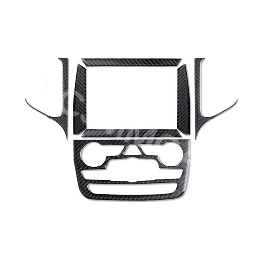 Central Navigation GPS Panel Trim Cover Fit for Jeep Grand Cherokee 2014-2018